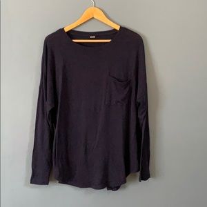 Old Navy Boyfriend Fit Indigo Longsleeve